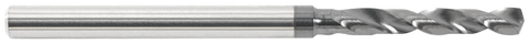 Garr 00182 1550H 1.40mm (.0551") 3xD H/P 2FL Drill *AlTiN-based*
