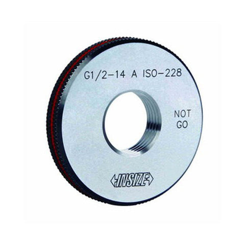 Insize 4635-3C19N WHITWORTH PIPE THREAD RING GAGE(G SERIES), G 3/8 - 19? NOGO