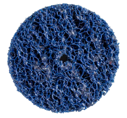 6" x 1/2" POLICLEAN® PLUS Wheel, Unmounted - 1/2" Center Hole