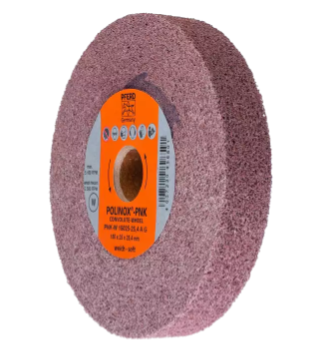 8" x 1" Convolute Wheel - 3" A.H. - A/O Coarse (MH) 8AM