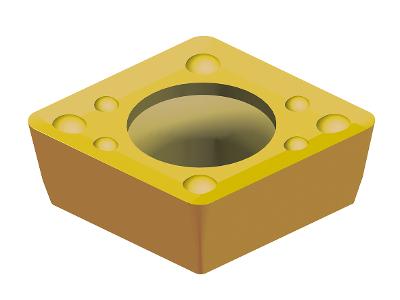Korloy CPMT32.52-MMPC3700 Positive Turning Inserts