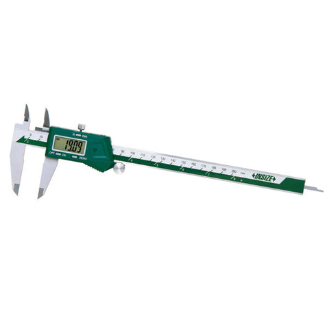 DIGITAL CALIPERS WITH ONE DIRECTION UPPER JAWS, 0-12"/0-300mm,  jaw with same height