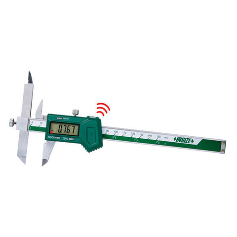 Insize 1186-200AWL WIRELESS DIGITAL OFFSET CALIPER,0-200mm/0-8",0.01mm/0.0005"