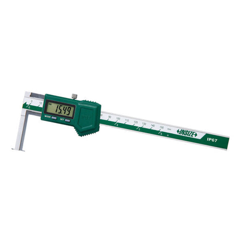 DIGITAL INSIDE GROOVE CALIPER, .56-6"/14-150mm, IP67 dust/waterproof, no data output