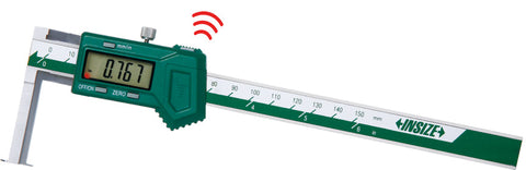 DIGITAL INSIDE GROOVE CALIPER, .43-6"/11-150mm, built-in wireless
