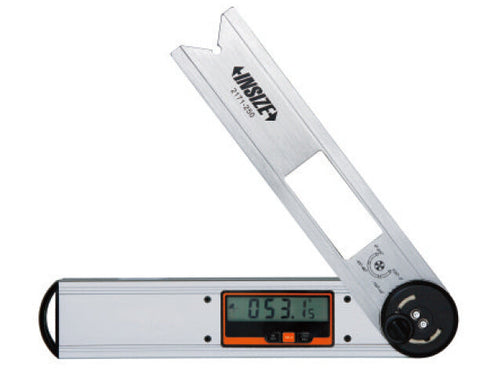 Insize 2171-250 ELECTRONIC PROTRACTOR, Size (L) 10", 0-360°