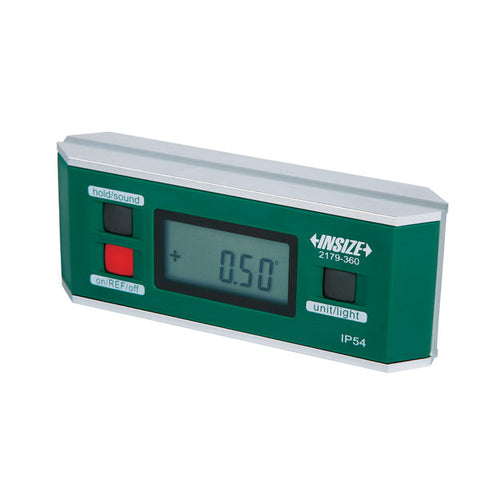 Insize 2179-360 ELECTRONIC LEVEL AND PROTRACTOR, 0-360°(90°—4), IP54