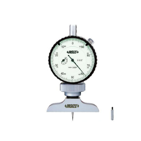 Insize 2341-E1 DIAL DEPTH GAGE, 0-1.2"