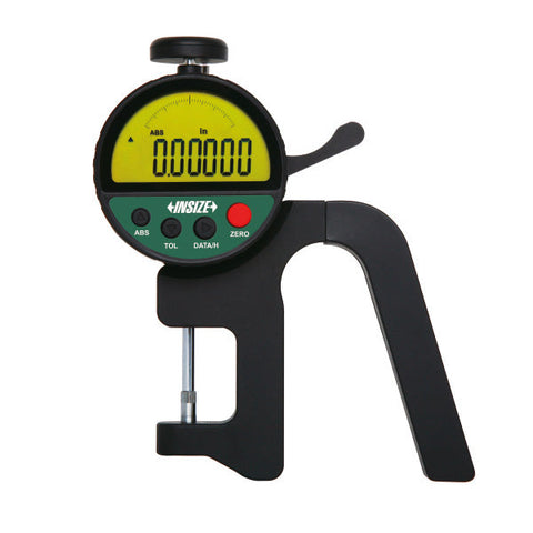Insize 2879-101 HIGH PRECISION ELECTRONIC THICKNESS GAGE, 0-.4"/0-10mm, .00005"/ 0.001mm, .00002"/0.0005mm
