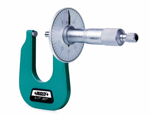 Insize 3263-1 SHEET METAL MICROMETER, 0-1"
