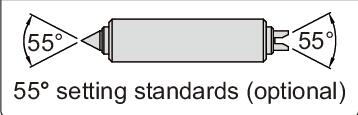 Insize 3281-SPE1 55° SETTING STANDARD, 1"