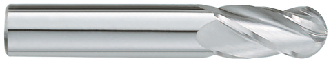 Garr 18330 330M 5/8" BALL End Mill 4FL 1-1/4" F/L