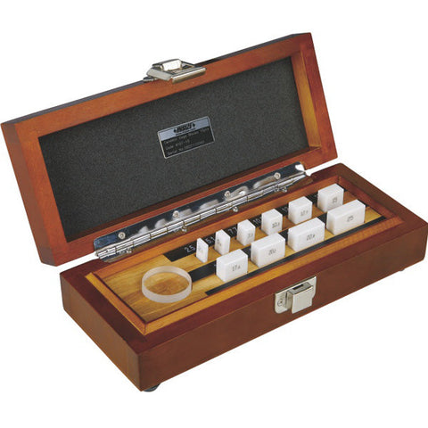 Insize 4107-E10 MICROMETER INSPECTION GAGE BLOCK SET, .105", .210", .315 .420 .500 .605 .710. .815", .920", .1.000"