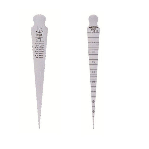 Insize 4833-1E TAPER GAGE, 1/32"“5/8"