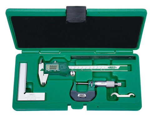 Insize 5042-E 4-PIECE MEASURING TOOL SET