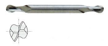 55010HC 3/32 x 3/16 x 9/64 x 2 2 FLUTE STUB LENGTH DE BALL NOSE MINIATURE TICN COATED HSS End Mill