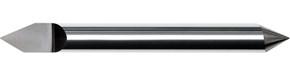 62-1400-C-  .015" Tip Diameter 30Deg Included Angle Double End Engraving Tools -Hill Industrial Tools