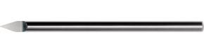 62-1825-  .015" Tip Diameter 60Deg Included Angle Extra Long Engraving Tools -Hill Industrial Tools