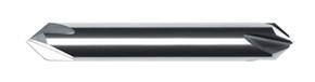 64-8920-  60Deg Included Angle Chamfer Mills 4 Flute Double End -Hill Industrial Tools
