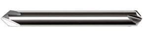 64-1420-C-  90Deg Included Angle Chamfer Mills 4 Flute Long Double End -Hill Industrial Tools