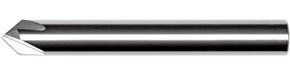 64-1203-C-  120Deg Included Angle Chamfer Mills 4 Flute Long Single End -Hill Industrial Tools