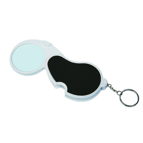 Insize 7514-1 FOLDING MAGNIFIER WITH ILLUMINATION, Magnification 2.5X