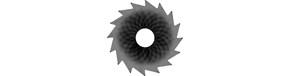 87-2090-  2" Diameter Full Radius Solid Carbide Slitting Saws -Hill Industrial Tools