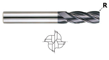 GM212902 5/16(R.03) x 5/16 x 1-1/8 x 3 X-POWER PRO 4FL CR LONG END MILL
