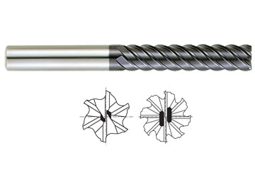 GM218024 3/8 x 3/8 x 1-3/4 x 4 X-POWER PRO 6FL H-45 EX-LONG END MILL