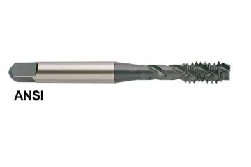 D0563 1/2-13, H3 3 FLUTE RHC SPIRAL POINTED PLUG HP TAP TITANIUM TIN-COATED
