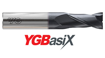 E5H80005 5/64 x 1/8 x 5/32 x 1-1/2 YGBASIX CARBIDE 2FL 30deg. Helix Stub E/M UNCOATED