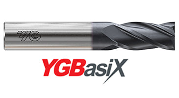 E5H83005 5/64 x 1/8 x 5/32 x 1-1/2 YGBASIX CARBIDE 4FL 30deg. Helix Stub E/M
