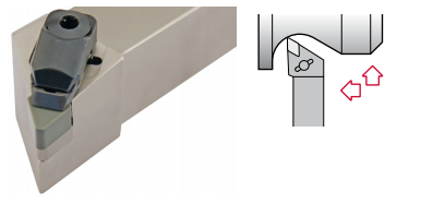 CDJNL204 CX Square Shank Holder for Ceramic Inserts