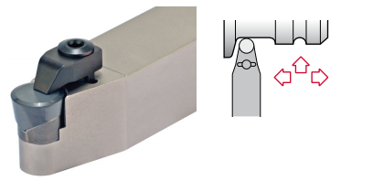 CRDNN246 CD Square Shank Holder for Ceramic Inserts