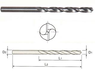 D5413202 B x .238 x 2 x 3-1/4 CARBIDE JOBBER LENGTH TWIST DRILL