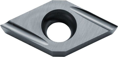Kyocera DCGT 32501FRU TN60 Grade Uncoated Cermet, Indexable Turning Insert