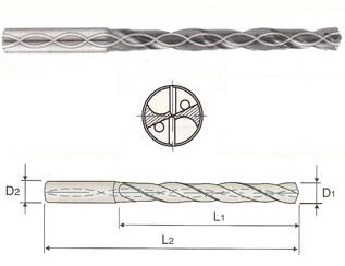 DH452140 14.0 x 14 x 77 x 124 CARBIDE DREAM DRILL INOX W/ COOLANT (5XD)