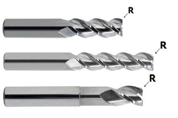 EA60641 1 x 3-1/4 x 6 3 FLUTE 45 DEGREE HELIX LONG LENGTH 0.060 CORNER RADIUS ALU-POWER End Mill