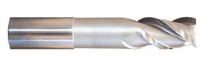 EK13214C 1 x 2 x 6(LBS) x 8-1/2 3 FLUTE T15 42 DEGREE HELIX EXTENDED NECK TICN COATED FINISHING FOR ALUMINUM End Mill