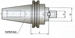 EK13216C 1-1/4 x 2 x 6(LBS) x 8-1/2 3 FLUTE T15 42 DEGREE HELIX EXTENDED NECK TICN COATED FINISHING FOR ALUMINUM End Mill