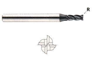 EMB75100 10 x 10 x 22 x 72 V7 MILL INOX 4 FLUTE LONG LENGTH BALL FLAT CARBIDE END MILL