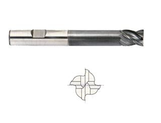 EMB20642 1 x 1 x 1-1/8 x 4-1/4 x 6-1/2 V7 MILL INOX 4 FLUTE EXTEND LENGTH LONG REACH FLAT CARBIDE END MILL
