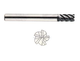 EMB76016 1/4 x 1/4 x 1/2 x 2-1/2 V7 MILL INOX 5 FLUTE REGULAR LENGTH CARBIDE END MILL