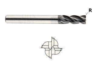 EMC76012 3/16 x 3/16 x 3/16 x 2 R.010~.015 V7 MILL INOX 4 FLUTE STUB LENGTH CORNER RADIUS CARBIDE END MILL