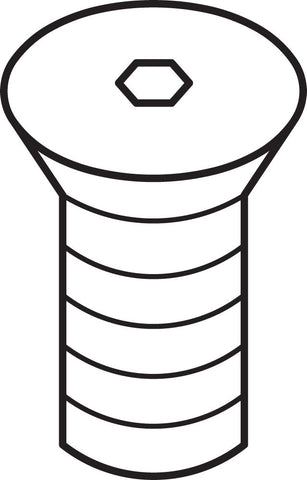 Kyocera HF16X48HC Coolant-Through Arbor Bolt