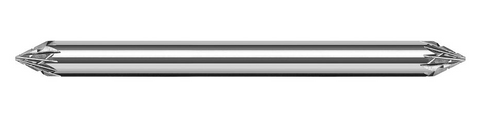 788145 Harvey Tool .375 DIA x 45 DEG DC CONE CNC BUR, DE