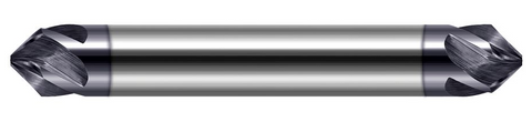 784916-C3 Harvey Tool 1/4D X 45DEG SPIRAL CHAMF,DE, 5FL,AlTiN