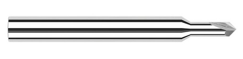 788345 Harvey Tool .118 D x 45 DEG, 5x RCH CHAMFER