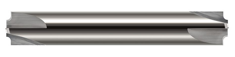 806110 Harvey Tool .010 R x .046 P FLRD CREM, DE 4 FL