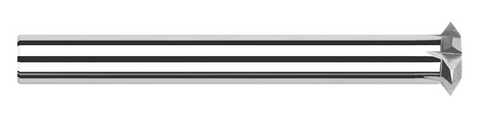 777910 Harvey Tool 1/2 DIA x 90 DEG x 1/4 SHANK LONG DASC